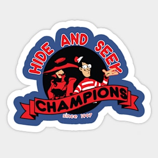 Hide & Seek Champions Sticker